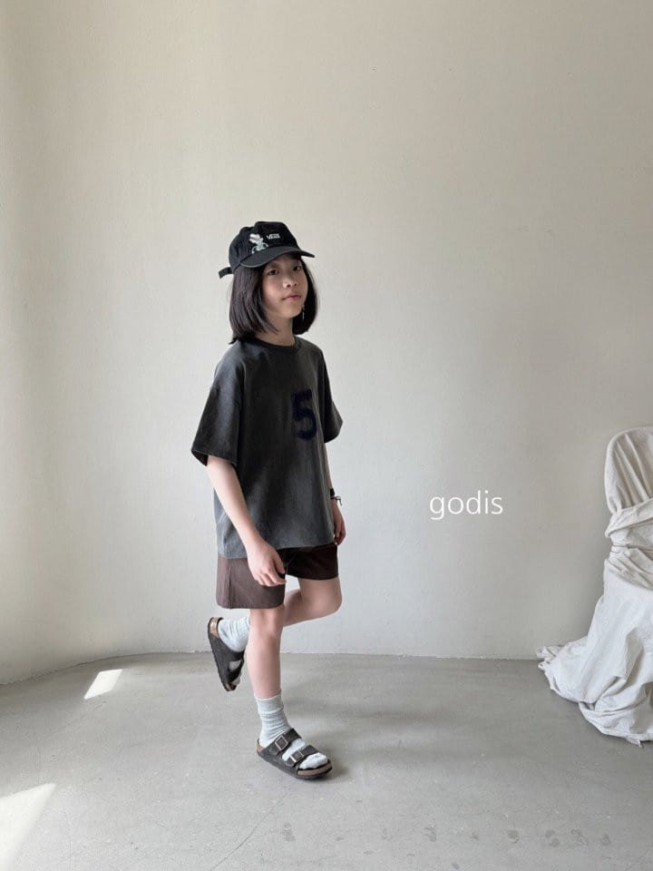Godis - Korean Children Fashion - #discoveringself - Twill Shorts - 5
