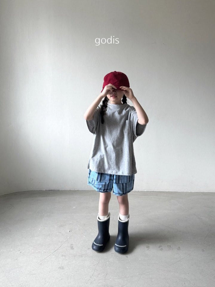 Godis - Korean Children Fashion - #kidsstore - Check Shorts  - 6