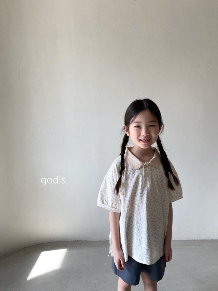 Godis - Korean Children Fashion - #kidzfashiontrend - Tender Collar Tee - 6