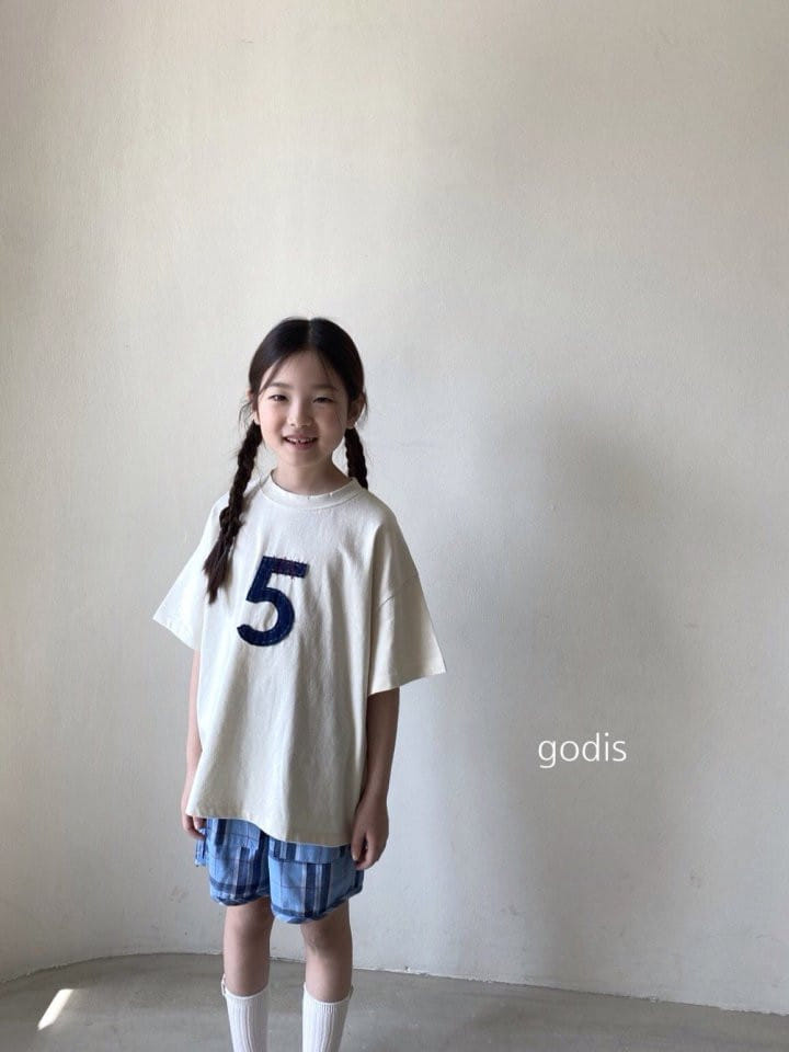 Godis - Korean Children Fashion - #kidzfashiontrend - Number 5 Tee - 5