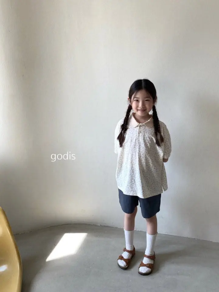 Godis - Korean Children Fashion - #littlefashionista - Tender Collar Tee - 8