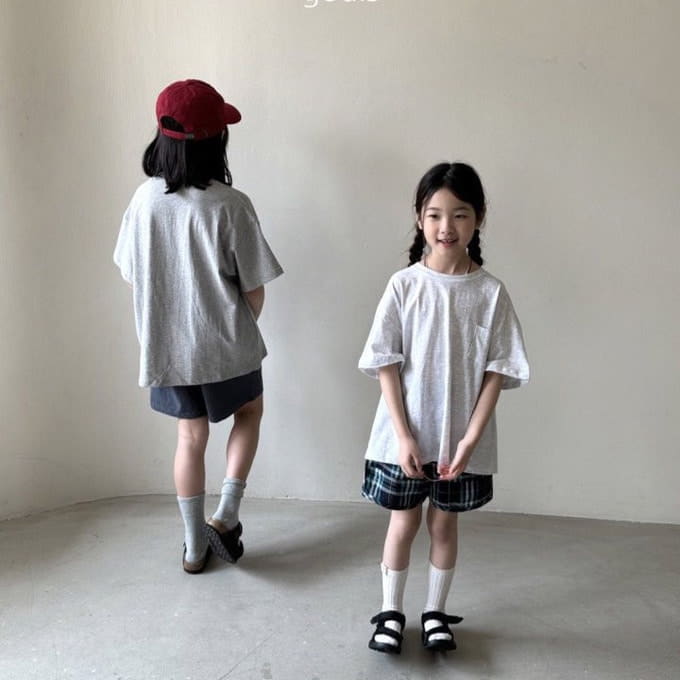Godis - Korean Children Fashion - #magicofchildhood - Muzi Pocket Tee