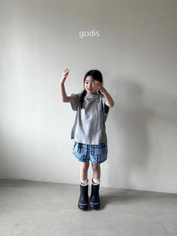 Godis - Korean Children Fashion - #magicofchildhood - Check Shorts  - 10