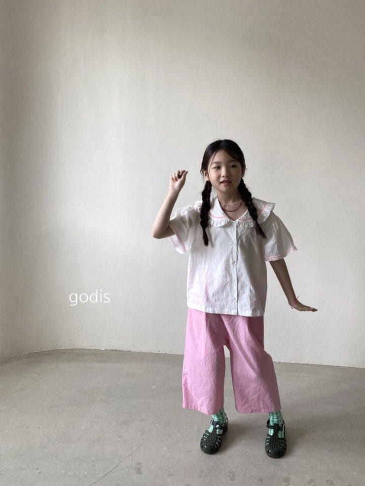 Godis - Korean Children Fashion - #magicofchildhood - Zig Zag Blouse - 4