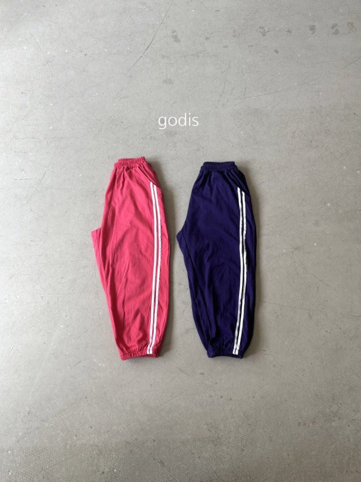 Godis - Korean Children Fashion - #prettylittlegirls - Tape Two Line Pants - 2