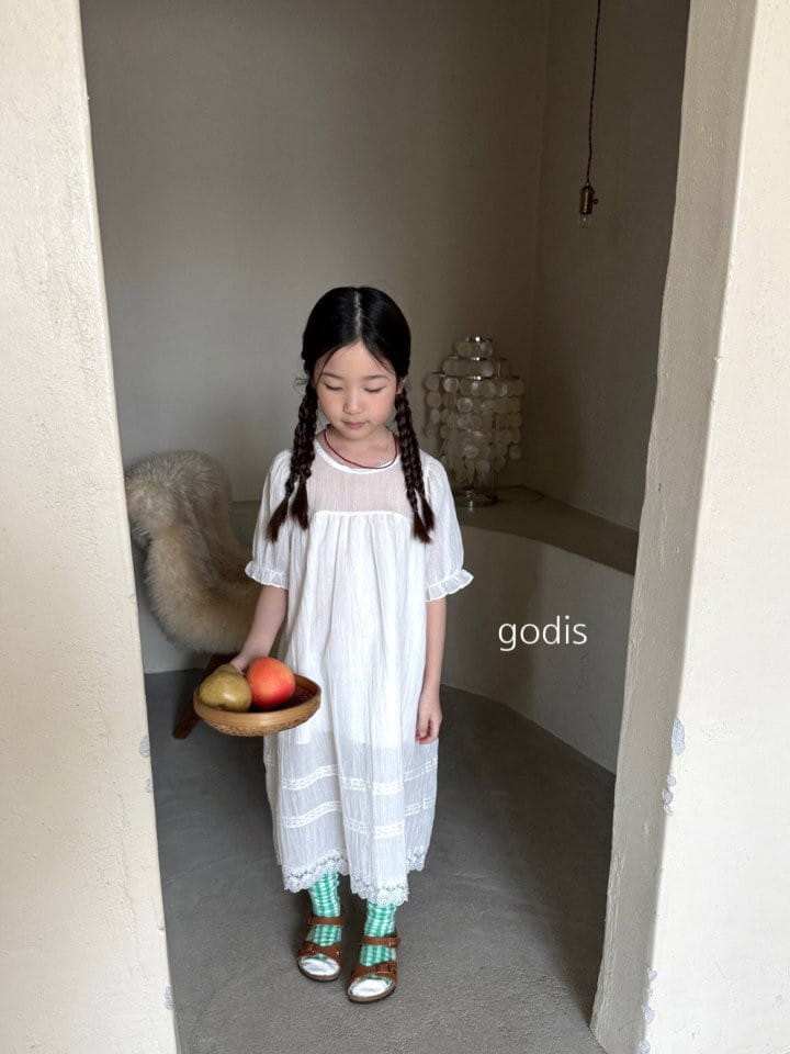 Godis - Korean Children Fashion - #prettylittlegirls - Lace One-Piece - 9