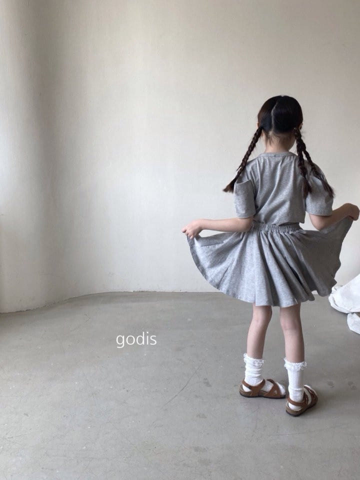 Godis - Korean Children Fashion - #prettylittlegirls - 18 Jjok Skirt Leggings - 6