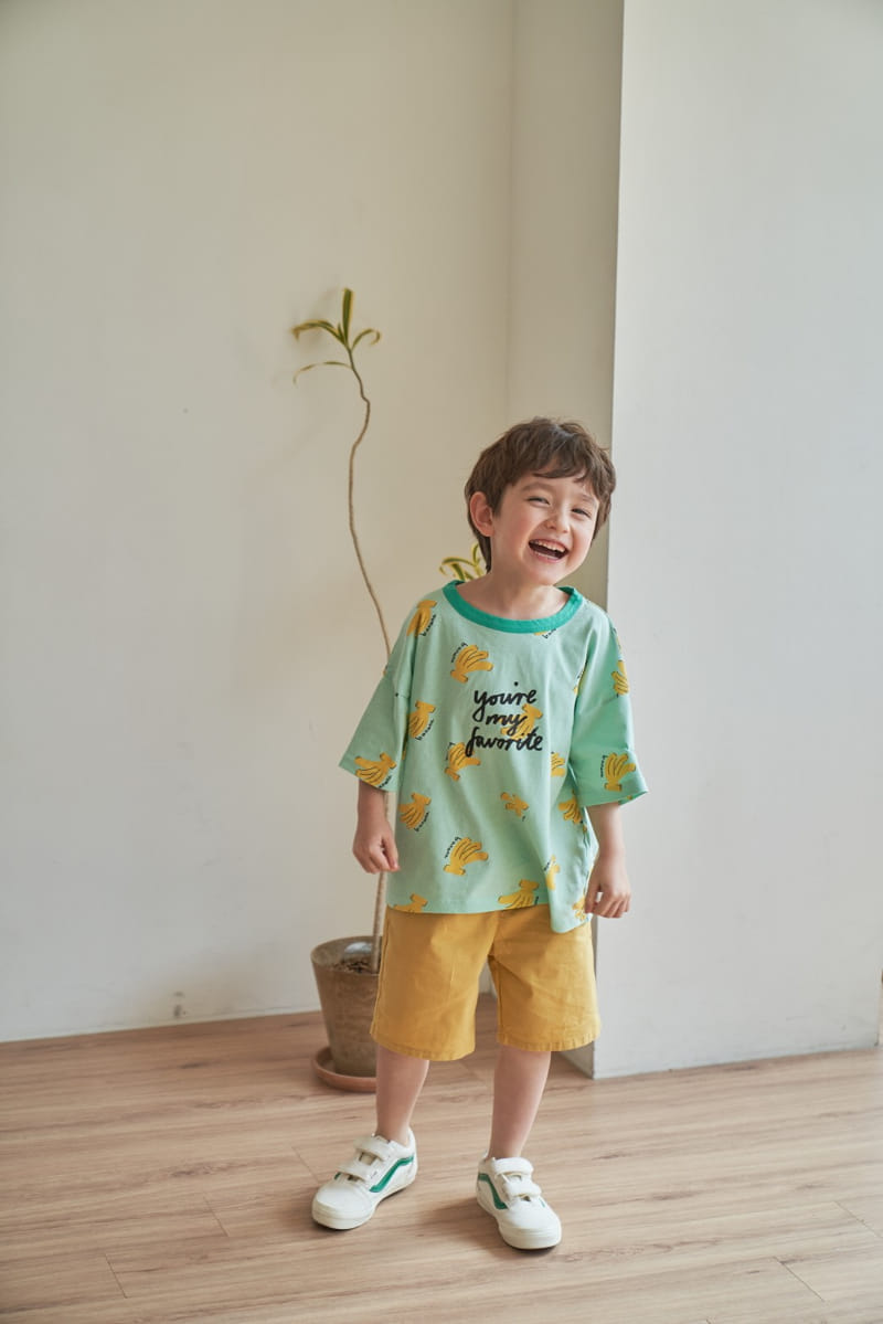 Green Tomato - Korean Children Fashion - #Kfashion4kids - Banana Tee