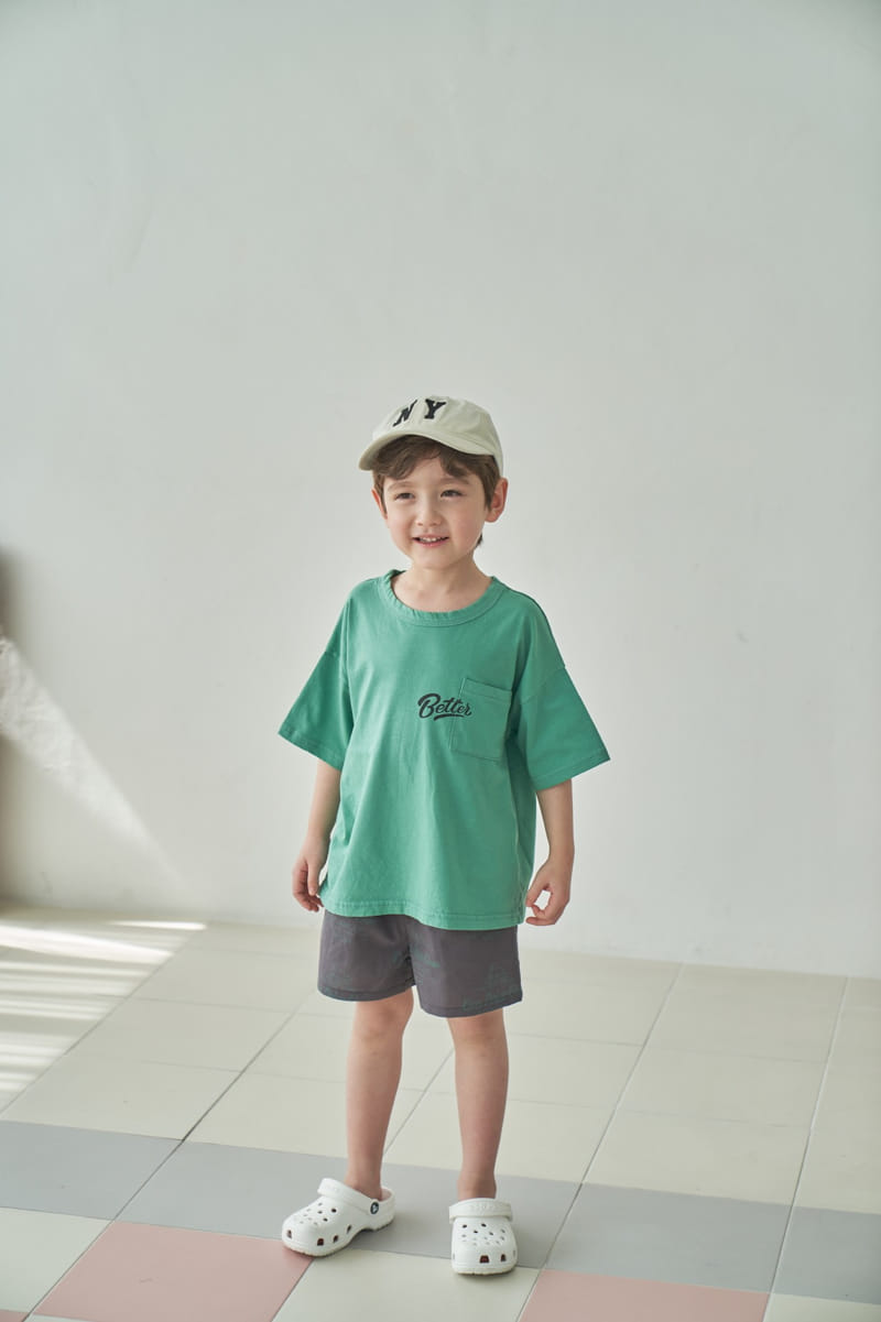 Green Tomato - Korean Children Fashion - #childofig - Better Pocket Tee - 8