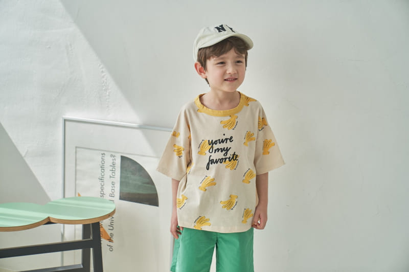 Green Tomato - Korean Children Fashion - #childofig - Banana Tee - 6