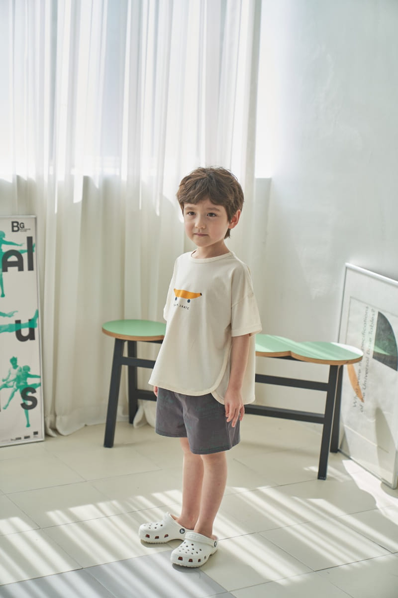 Green Tomato - Korean Children Fashion - #childofig - Banana Skates Tee - 6