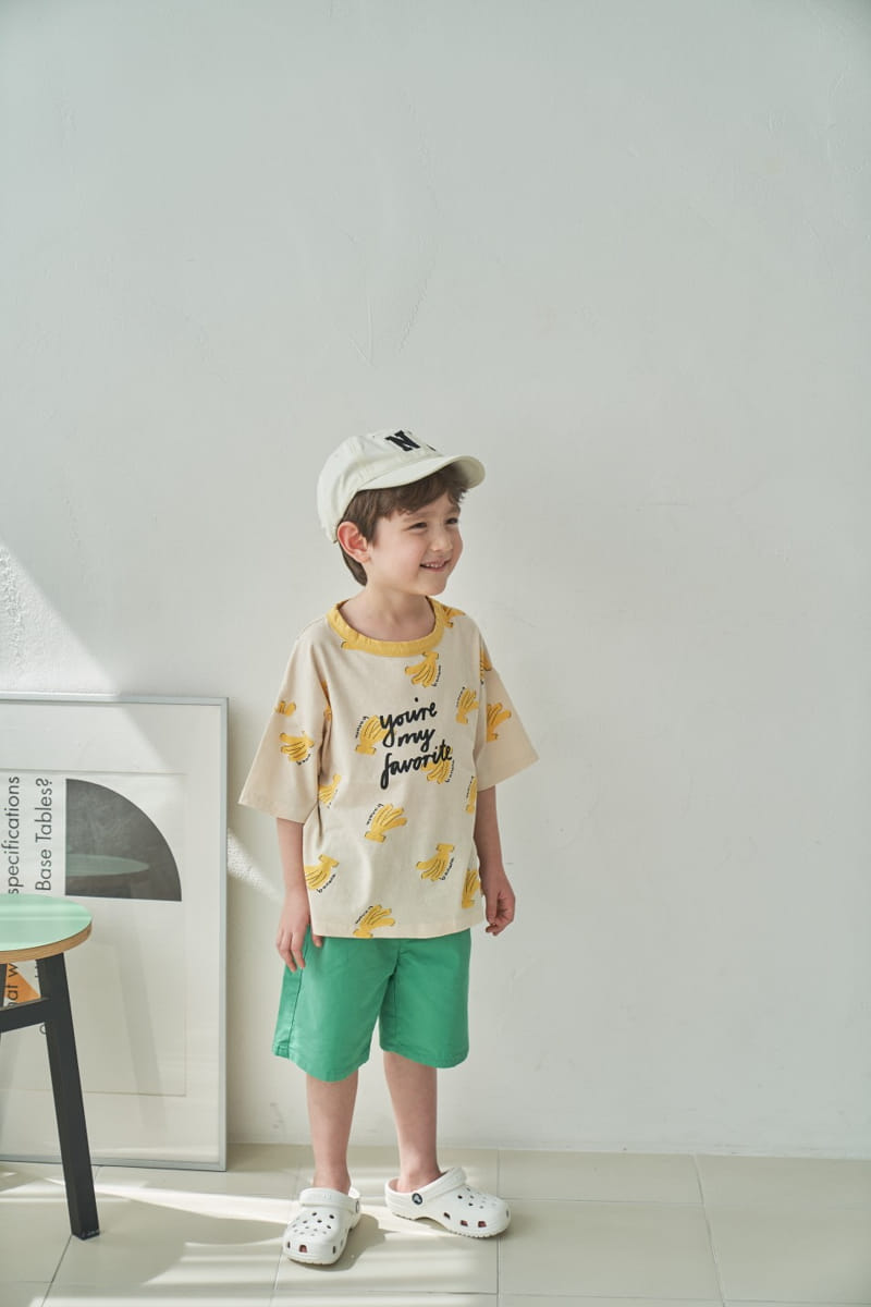 Green Tomato - Korean Children Fashion - #childrensboutique - Banana Tee - 8