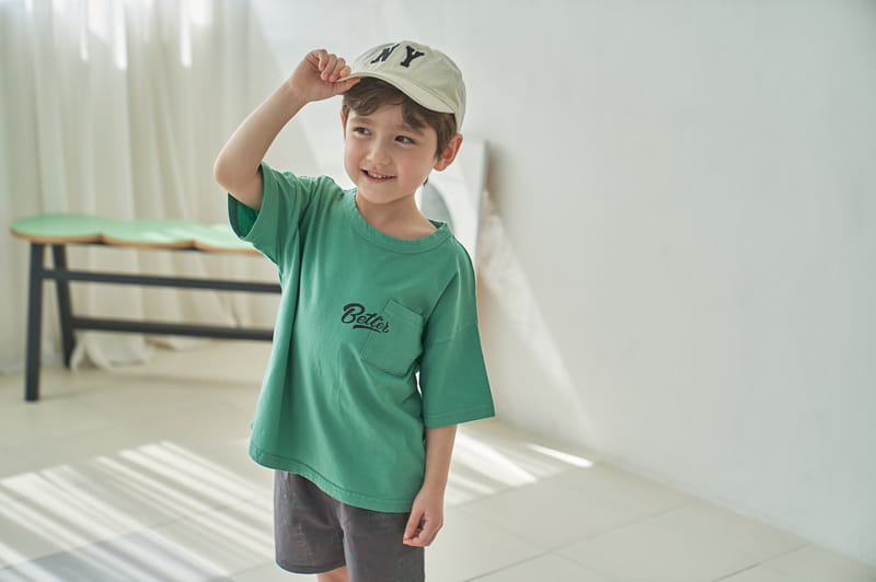 Green Tomato - Korean Children Fashion - #designkidswear - Better Pocket Tee - 10