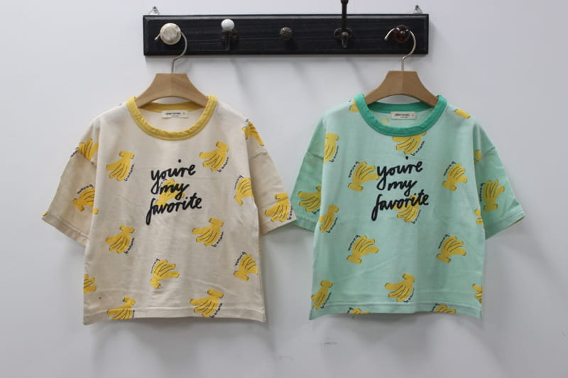 Green Tomato - Korean Children Fashion - #designkidswear - Banana Tee - 9