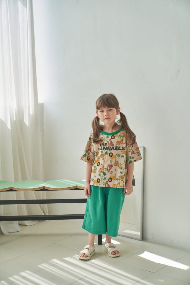 Green Tomato - Korean Children Fashion - #kidzfashiontrend - Animals Tee