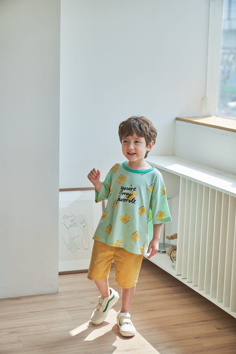 Green Tomato - Korean Children Fashion - #magicofchildhood - Banana Tee - 3
