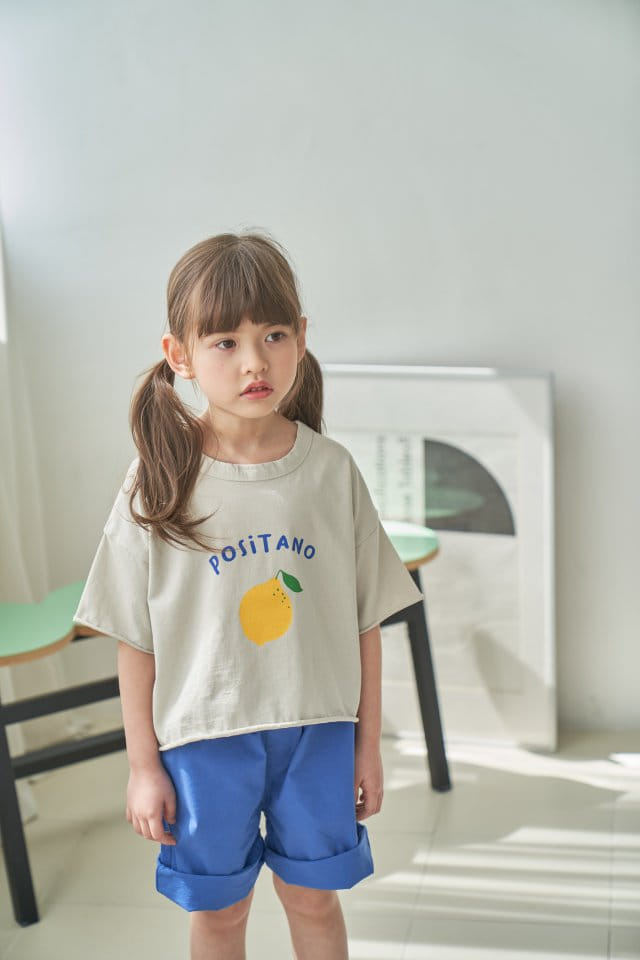 Green Tomato - Korean Children Fashion - #magicofchildhood - Positano Tee - 7