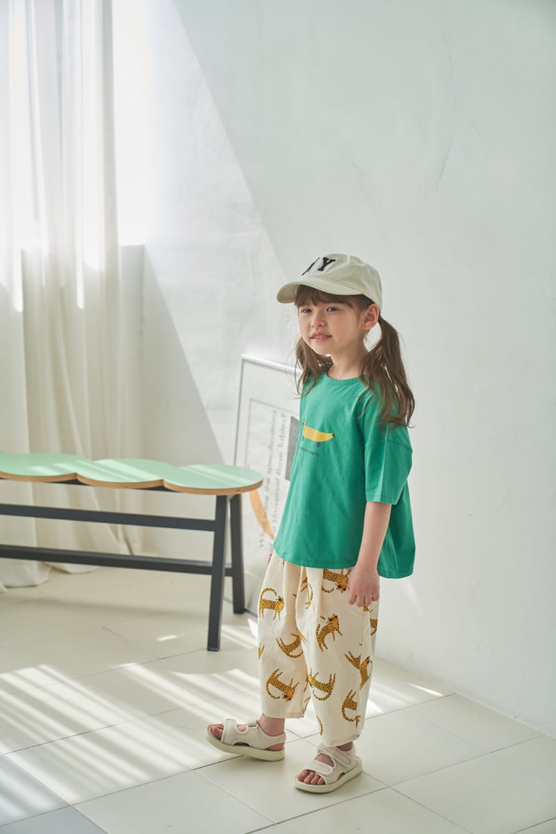 Green Tomato - Korean Children Fashion - #minifashionista - Banana Skates Tee - 4