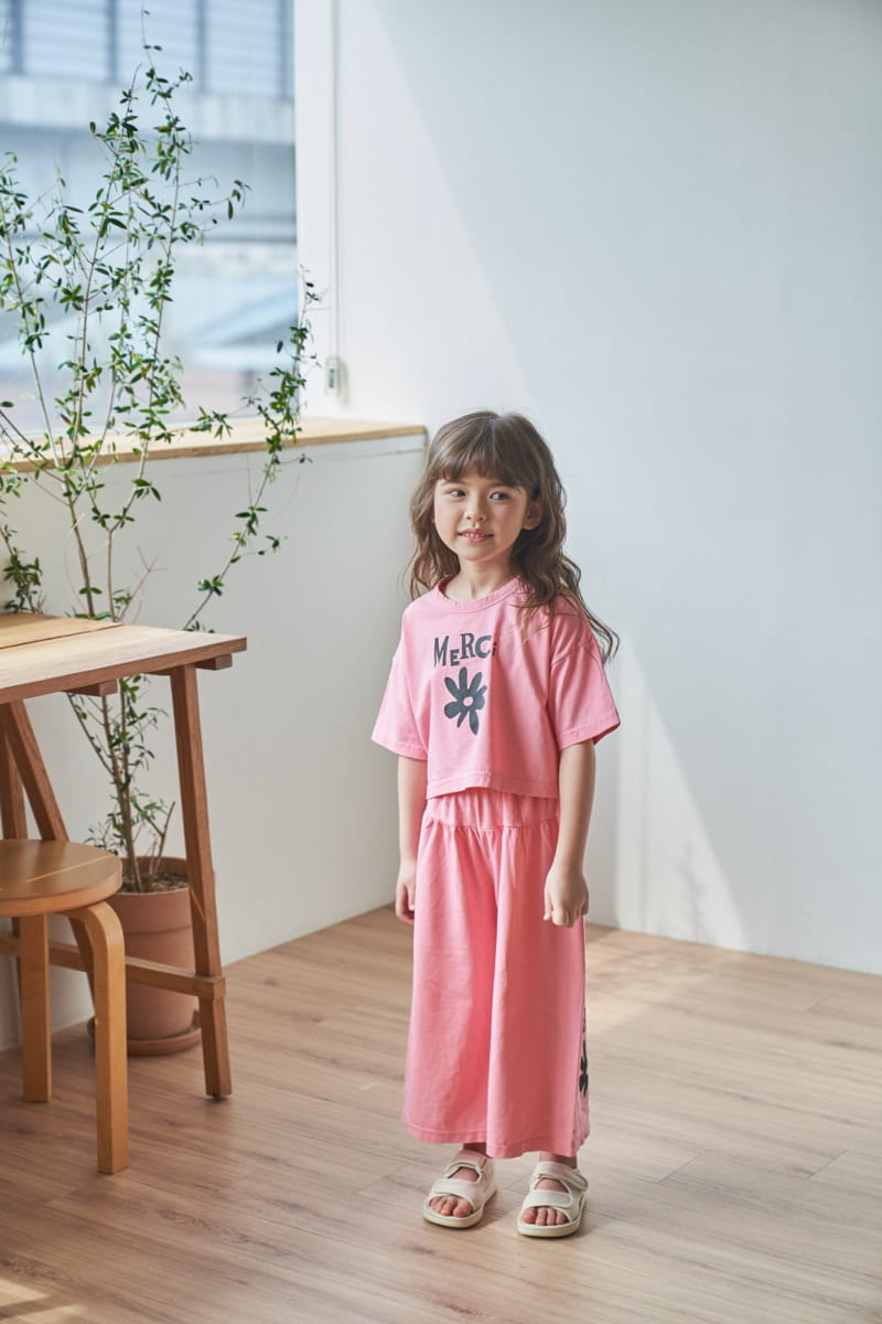Green Tomato - Korean Children Fashion - #prettylittlegirls - Merci Tee - 3