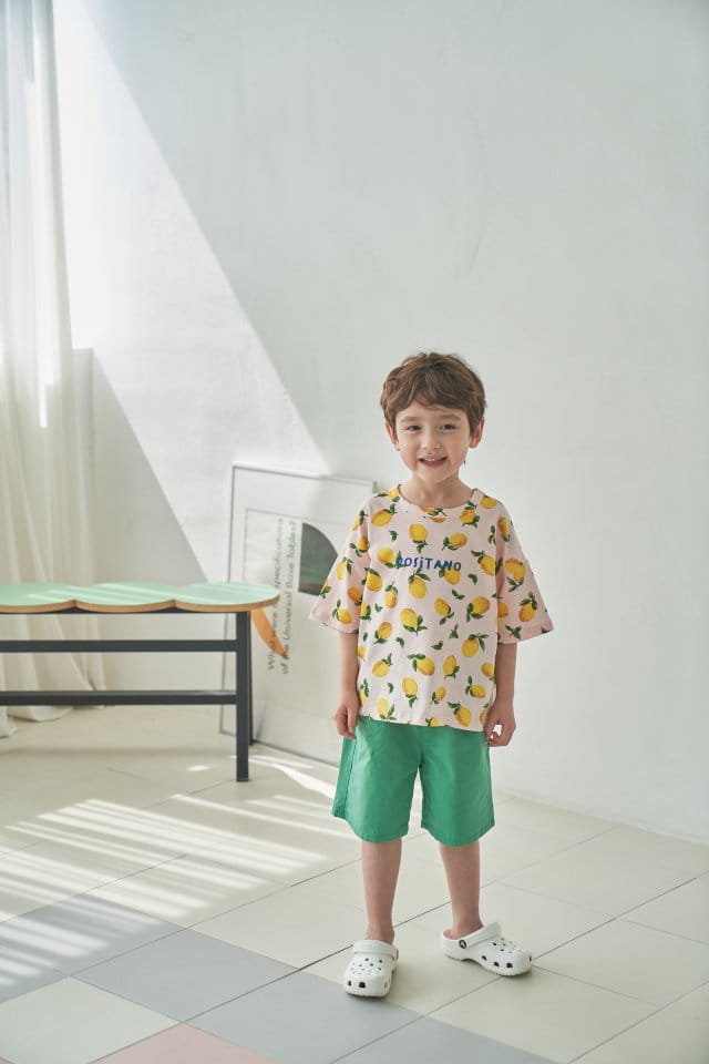 Green Tomato - Korean Children Fashion - #stylishchildhood - Lemon Tee - 6