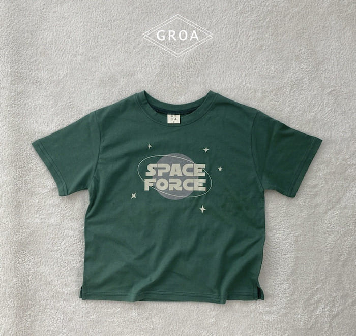 Groa - Korean Children Fashion - #fashionkids - Space Force Tee - 2
