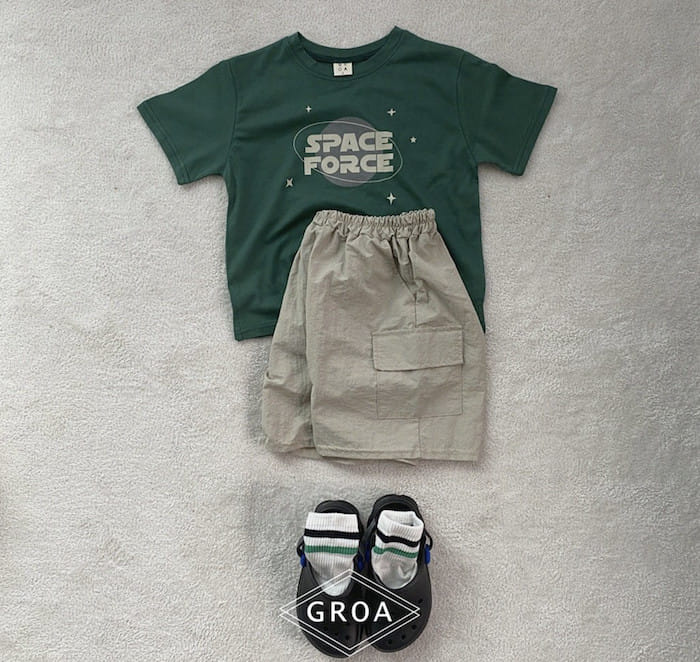 Groa - Korean Children Fashion - #kidzfashiontrend - Space Force Tee - 5