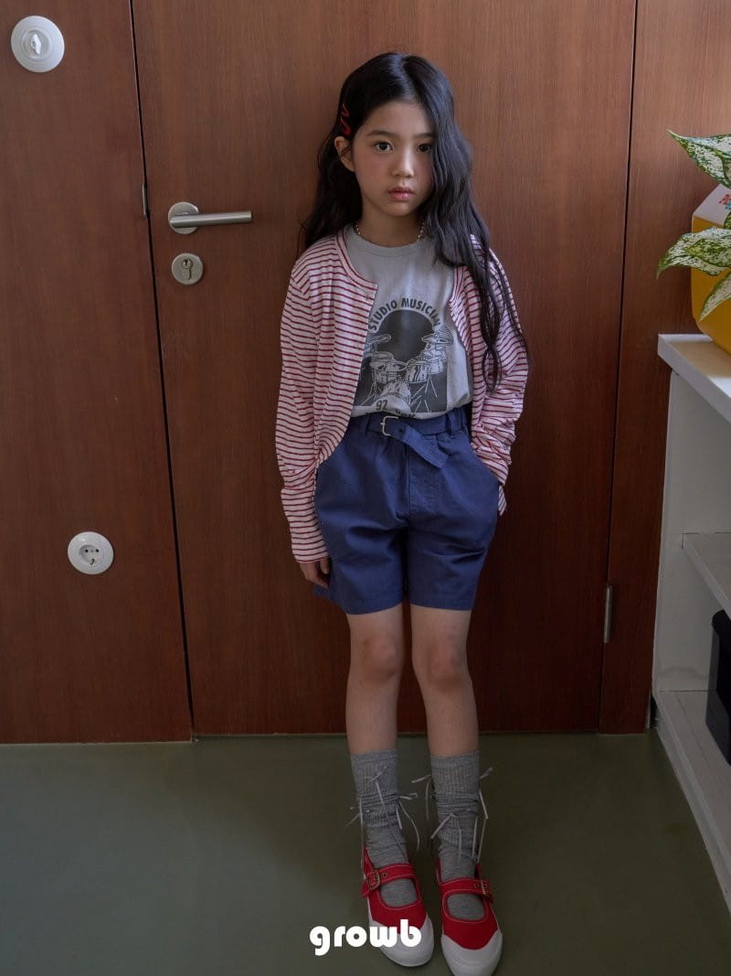 Grow B - Korean Children Fashion - #Kfashion4kids - Drum Tee - 10