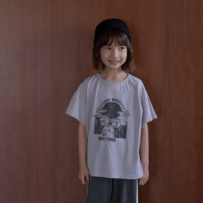 Grow B - Korean Children Fashion - #childofig - Drum Tee