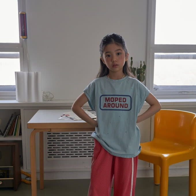 Grow B - Korean Children Fashion - #childofig - Aruond Sleevelss Tee