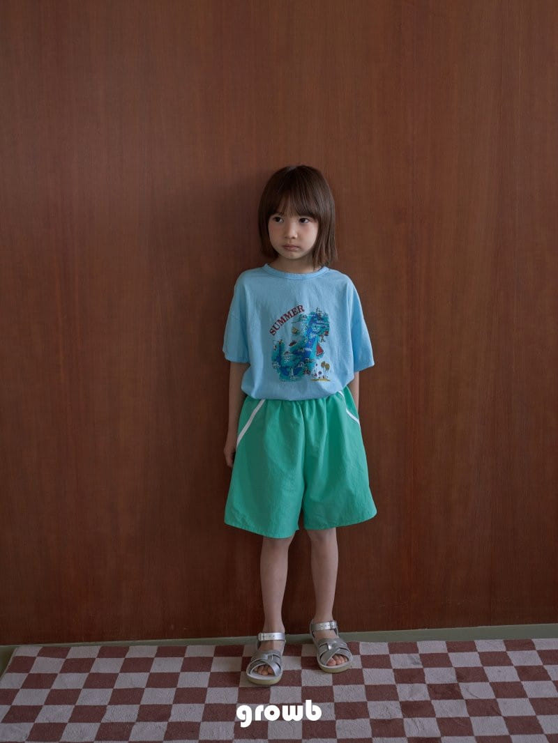 Grow B - Korean Children Fashion - #childofig - Bermuda Tee - 4