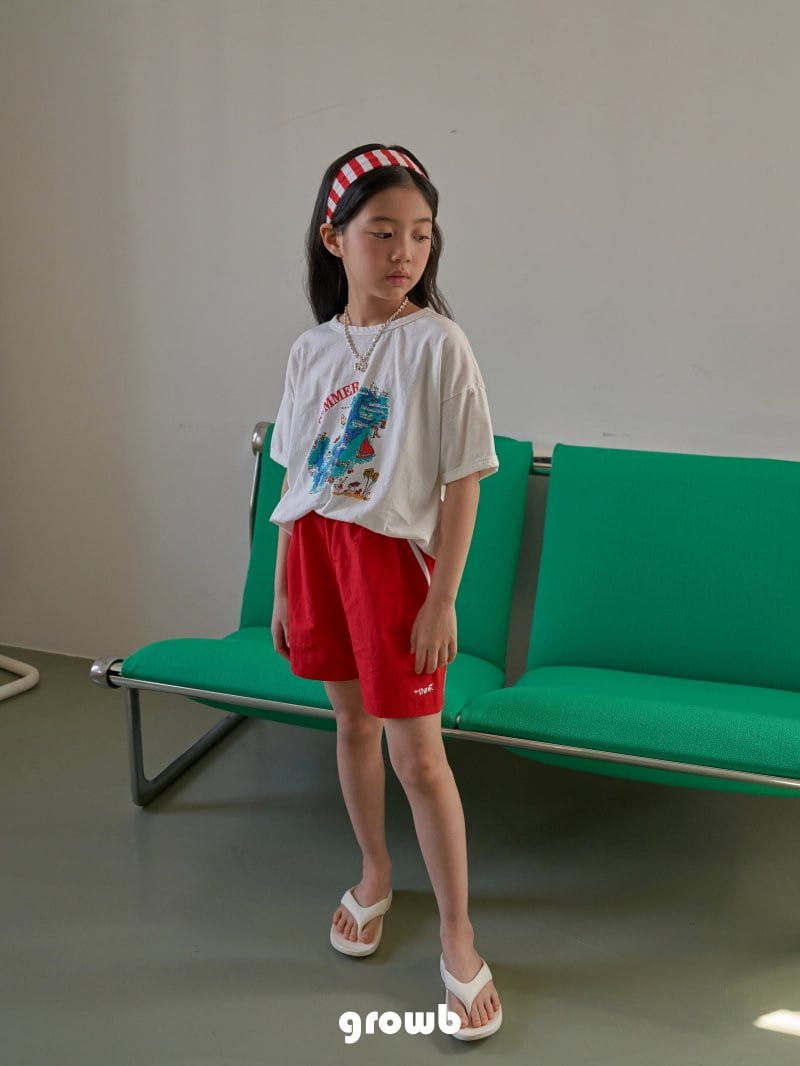Grow B - Korean Children Fashion - #designkidswear - Swimmy Pants - 7