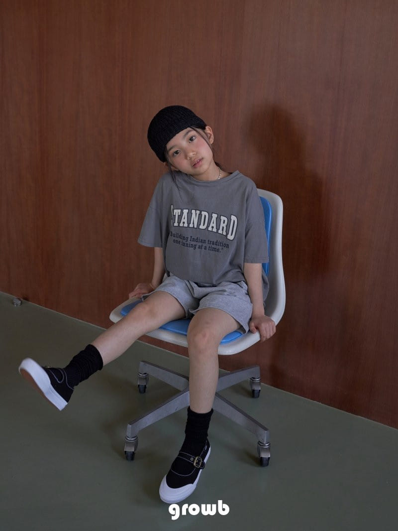 Grow B - Korean Children Fashion - #designkidswear - Standard Tee - 7