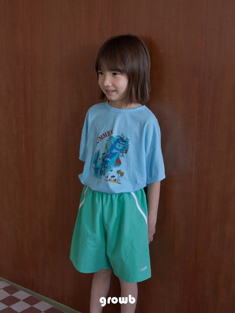 Grow B - Korean Children Fashion - #designkidswear - Bermuda Tee - 5