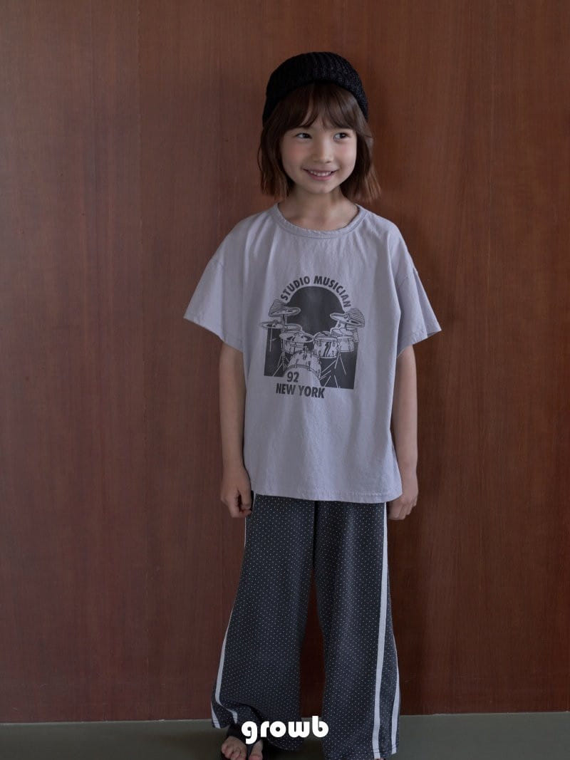 Grow B - Korean Children Fashion - #discoveringself - Drum Tee - 5