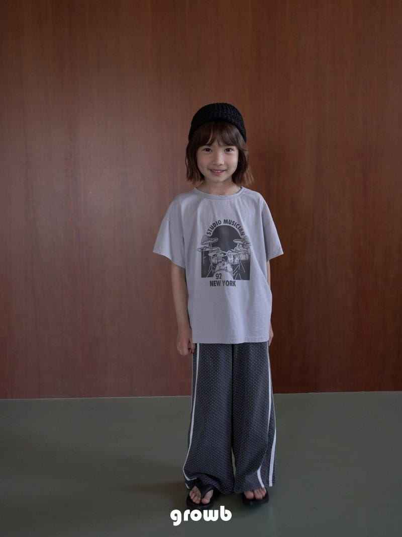 Grow B - Korean Children Fashion - #fashionkids - Drum Tee - 6