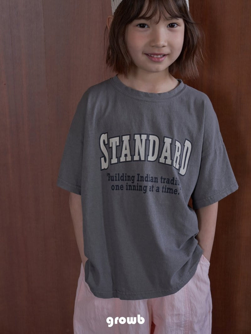 Grow B - Korean Children Fashion - #kidsshorts - Standard Tee - 10