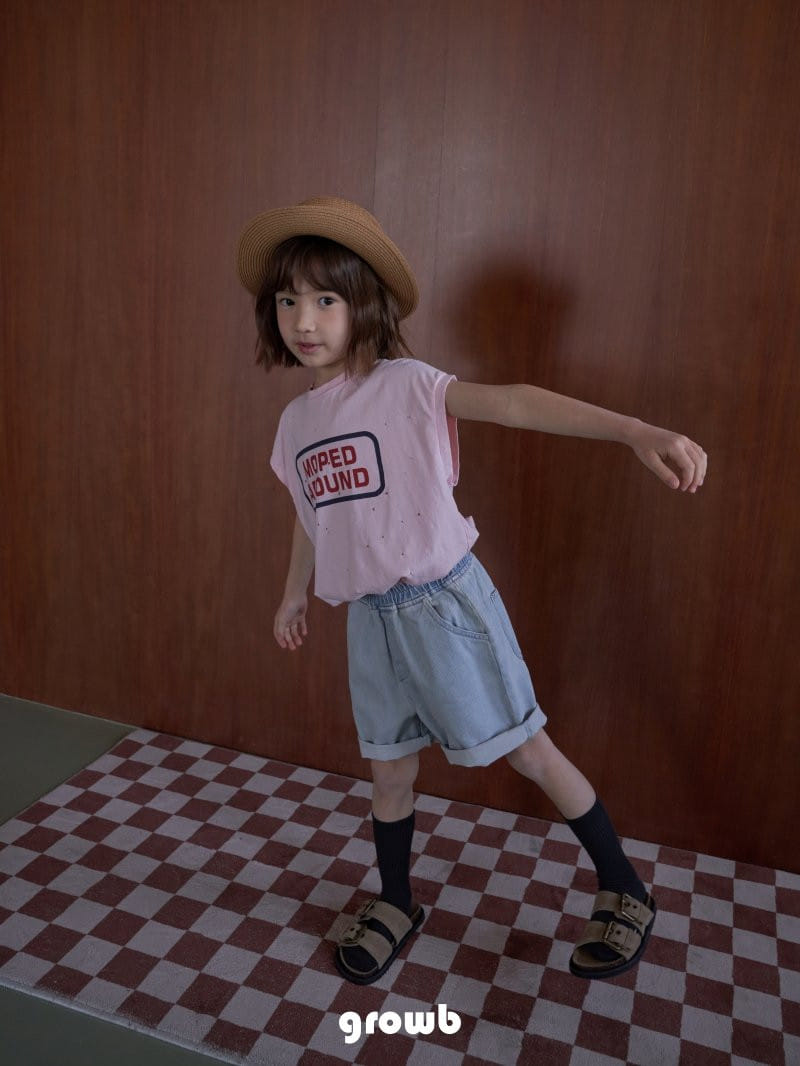 Grow B - Korean Children Fashion - #toddlerclothing - Twins Pants - 7