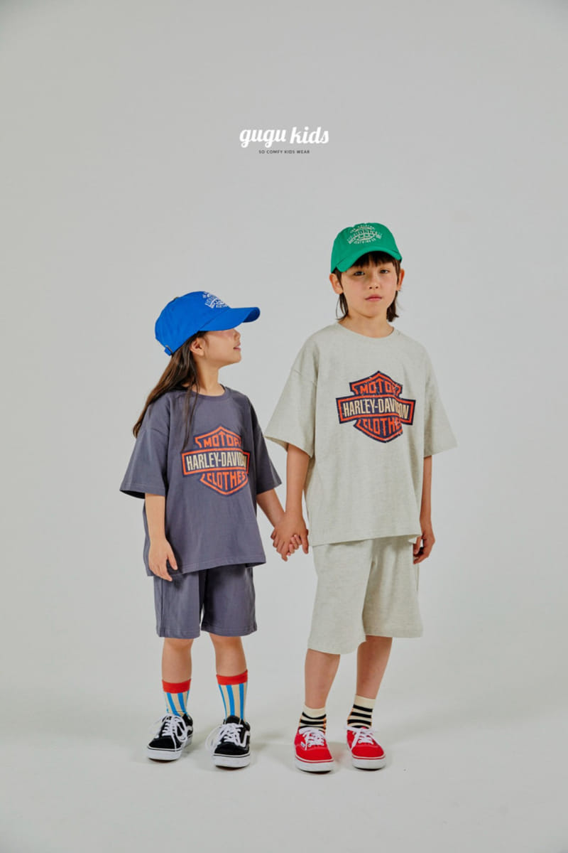 Gugu Kids - Korean Children Fashion - #kidzfashiontrend - Holly Top Bottom Set - 4