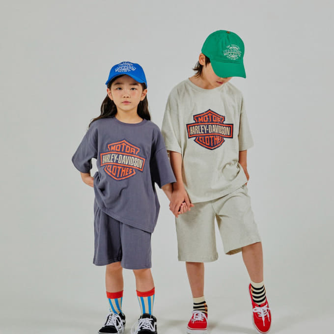 Gugu Kids - Korean Children Fashion - #kidsshorts - Holly Top Bottom Set