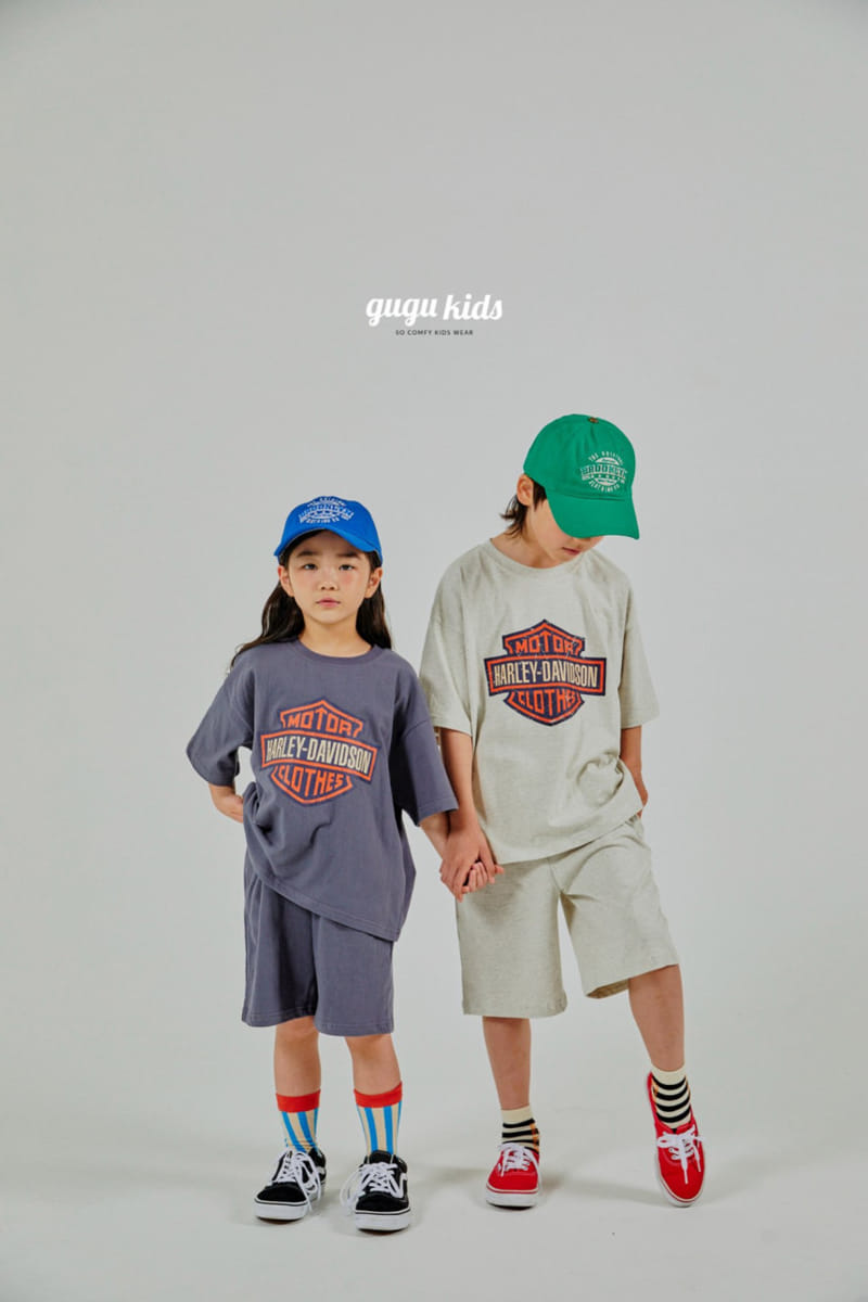 Gugu Kids - Korean Children Fashion - #kidzfashiontrend - Holly Top Bottom Set - 3
