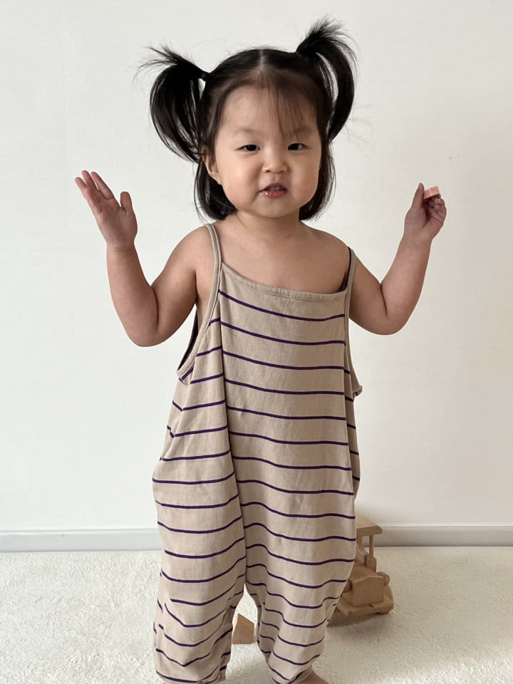 Guru Guru - Korean Baby Fashion - #babyclothing - Denkkang Dungarees Pants - 9
