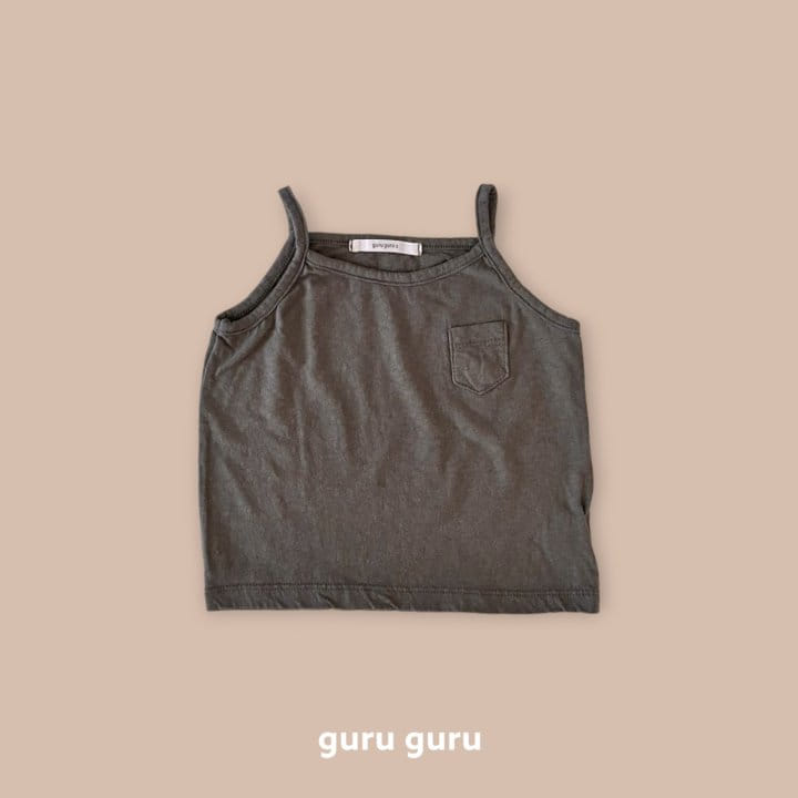 Guru Guru - Korean Baby Fashion - #babyclothing - Pocket Sleeveless Tee - 5