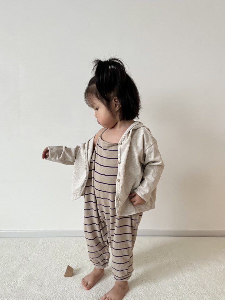 Guru Guru - Korean Baby Fashion - #babyfashion - Denkkang Dungarees Pants - 10