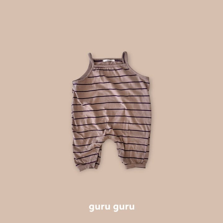 Guru Guru - Korean Baby Fashion - #babyoutfit - Denkkang Dungarees Pants - 2