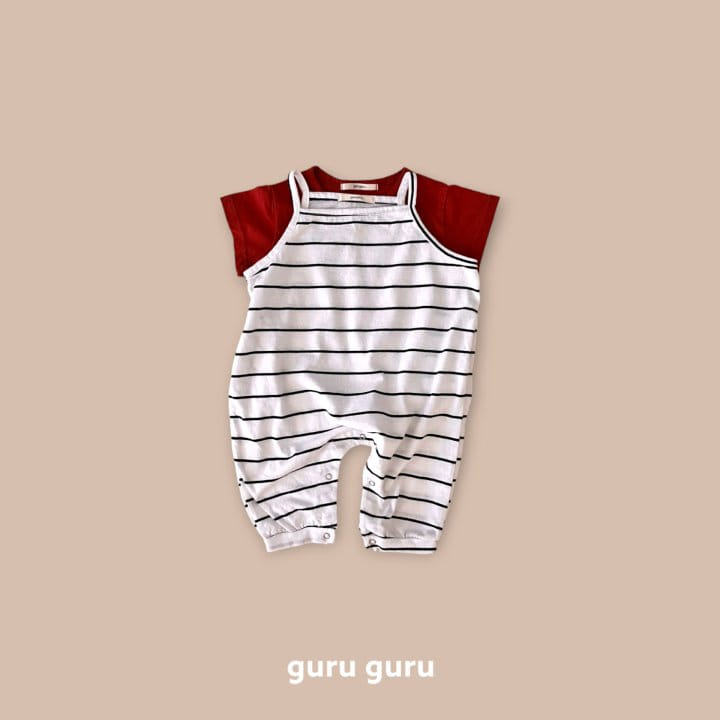 Guru Guru - Korean Baby Fashion - #smilingbaby - Denkkang Dungarees Pants - 6