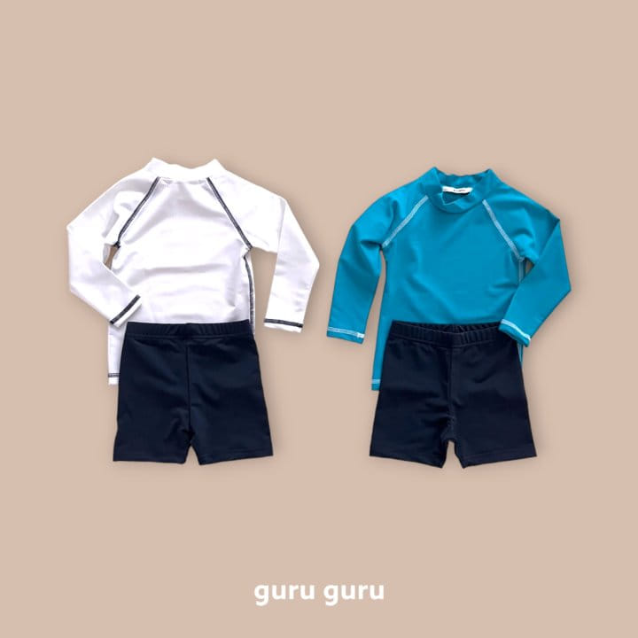 Guru Guru - Korean Children Fashion - #kidsshorts - Rash Guard