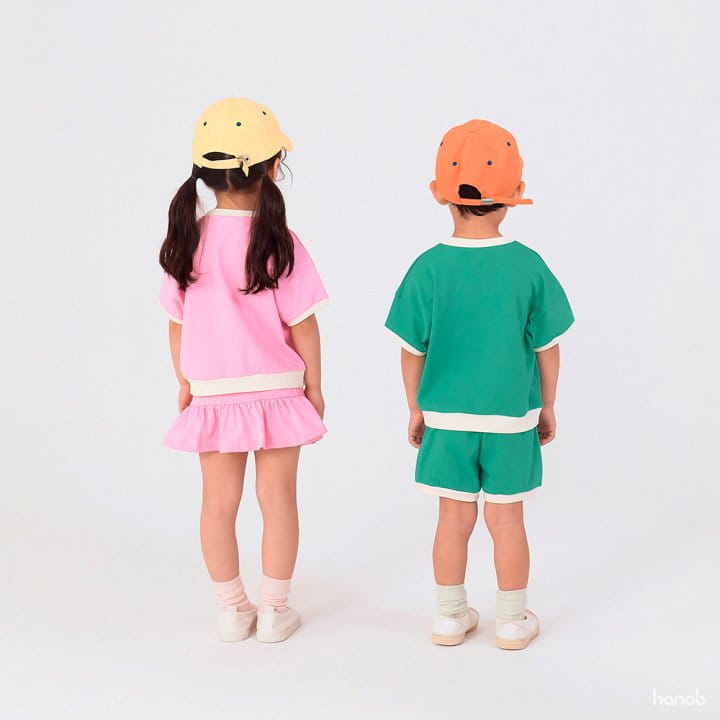 Hanab - Korean Children Fashion - #Kfashion4kids - Life Up Top Bottom Set - 5