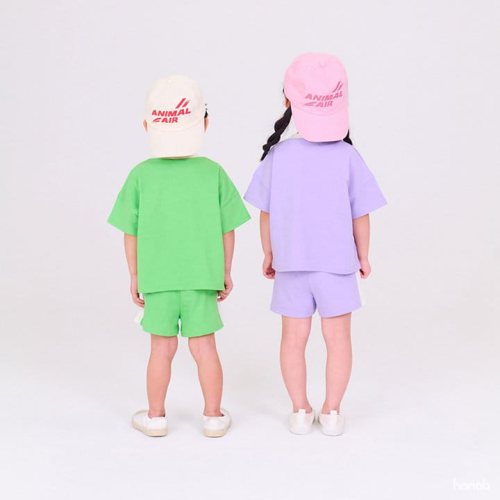 Hanab - Korean Children Fashion - #Kfashion4kids - Nice Cheese Top Bottom Set - 3