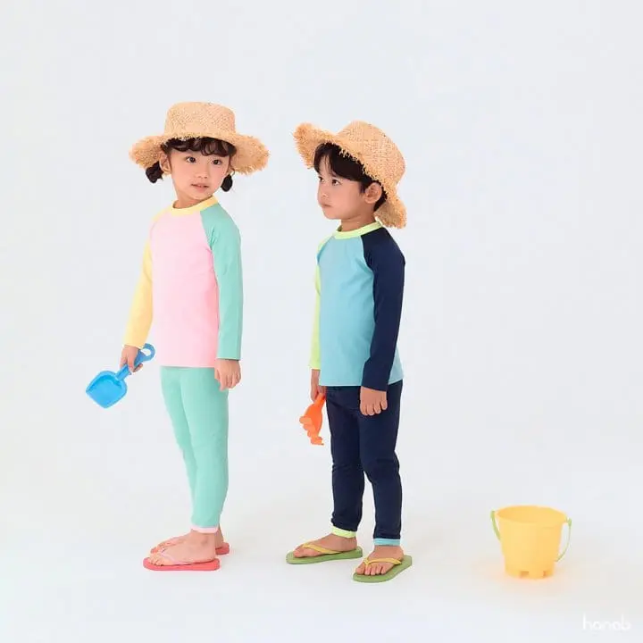 Hanab - Korean Children Fashion - #Kfashion4kids - Basic Rash Guard  - 2
