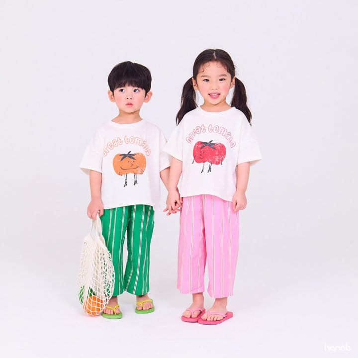 Hanab - Korean Children Fashion - #childofig - Tomato Top Bottom Set - 4